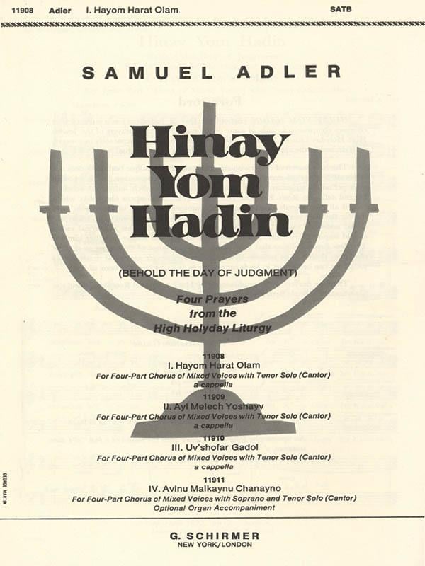 Hayom Harat Olam